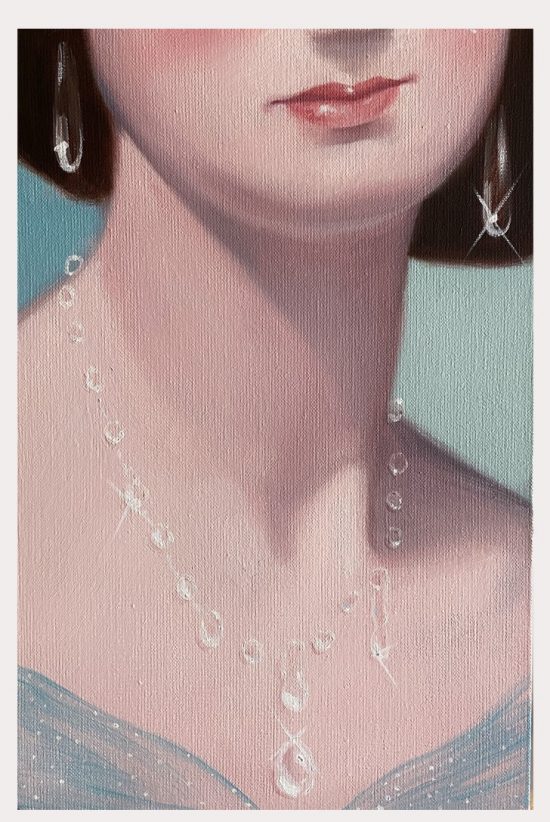 Jewelry I, 2024 Oil on canvas Cm 30x20