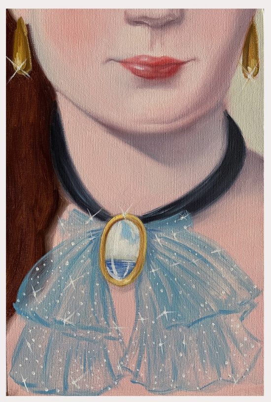 Jewelry II, 2024 Oil on canvas Cm 30x20